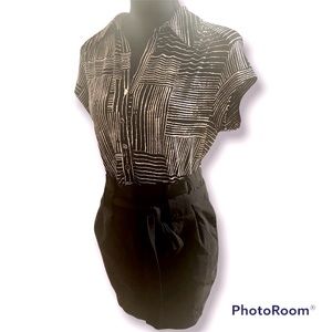 ALFANI black and white top.